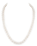 6.5-7.0mm White Freshwater Pearl Necklace - AAA Quality